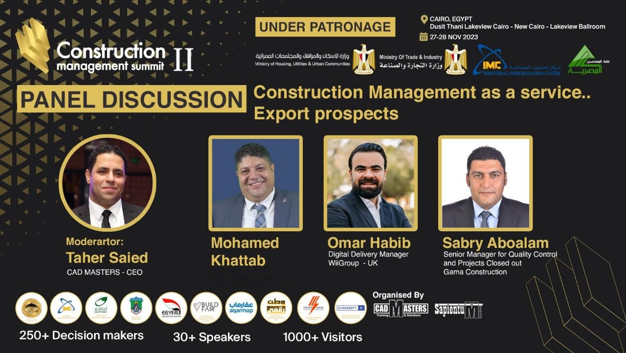 Our CEO Participates in Construction Management Summit II